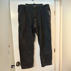 Haband Arctic Bear fleece lined men’s black jeans, men’s size 44L